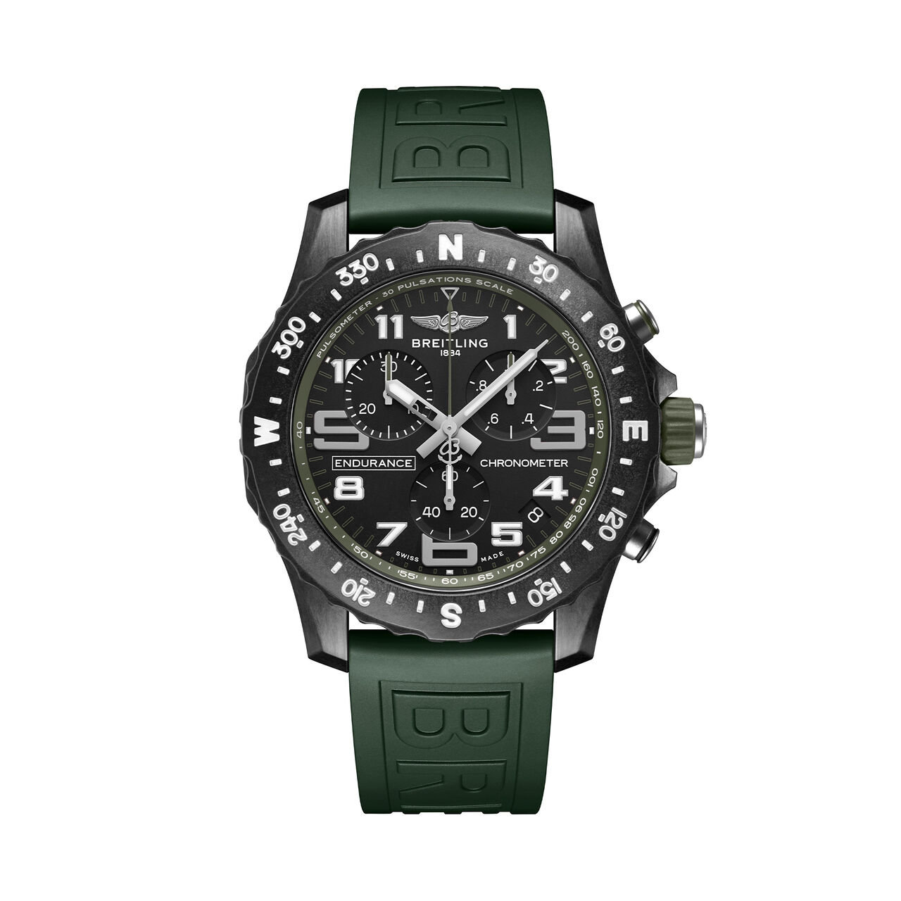 Professional Endurance Pro 44 Steel - Green Rubber image number 0