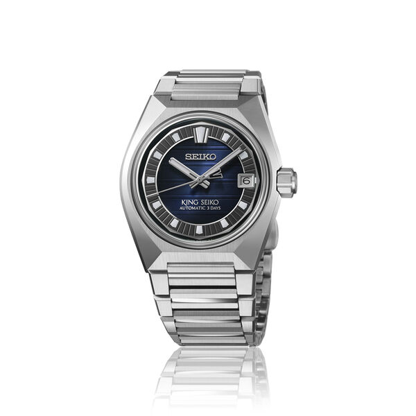 King Seiko 41 mm automatique en acier inoxydable