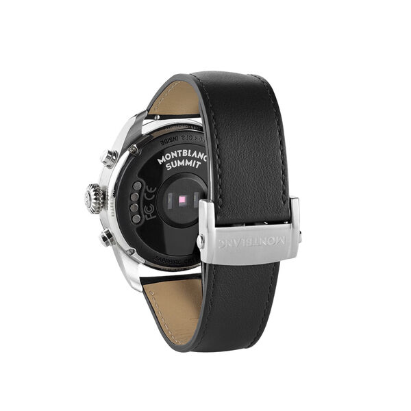 Summit 2 42mm acier inoxydable et cuir