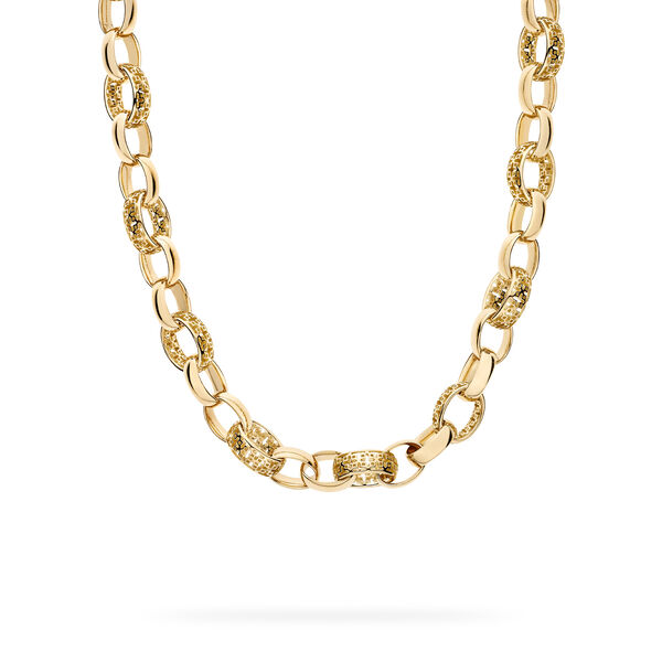 Yellow Gold Chain Necklace
