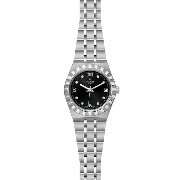 TUDOR Royal Automatic 34 mm Stainless Steel and Diamond