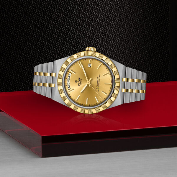 Royal Automatic 40 mm Stainless Steel and Yellow Gold
