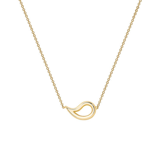 bijoux birks petale yellow gold necklace image number 0