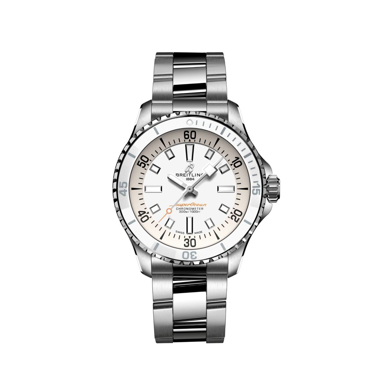 Superocean Automatic 36 Steel - White image number 0
