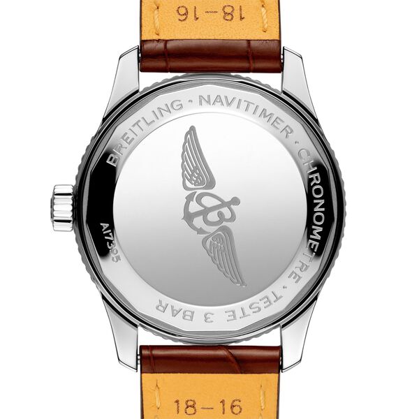 Navitimer Automatic 35 mm Stainless Steel, Red Gold and Diamond