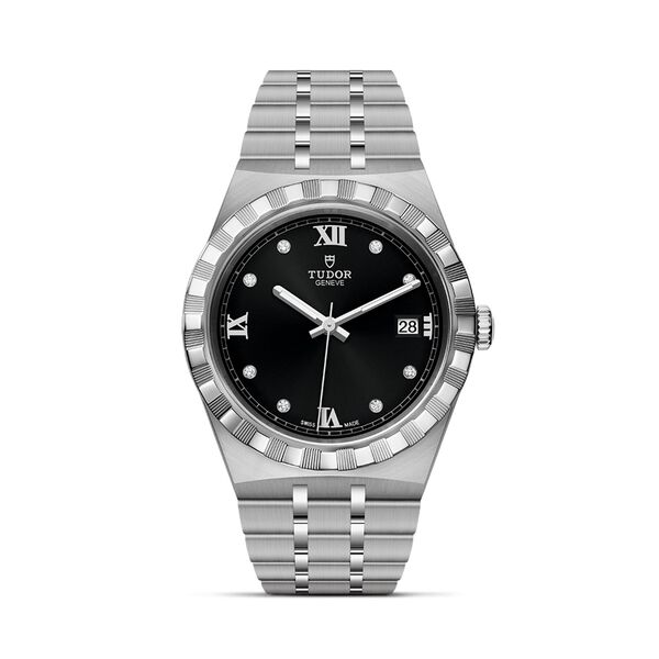 TUDOR Royal Automatic 38 mm Stainless Steel and Diamond
