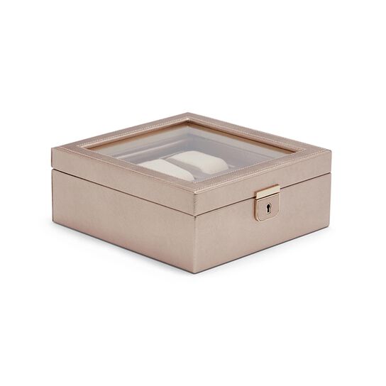 maison birks wolf palermo rose gold 6 piece watch box 213816 image number 2