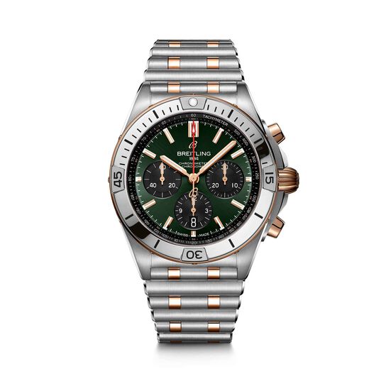 Breitling Chronomat B01 Automatic Chronograph 42 mm Stainless Steel and Red Gold image number 0