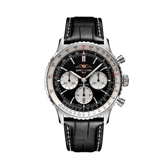 Breitling Navitimer B01 Chronograph Steel 43 - Black AB0138211B1P1 Front image number 0