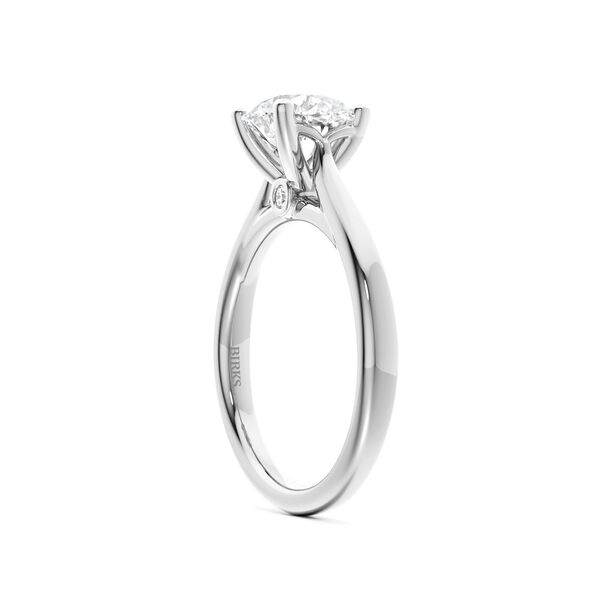 Round Solitaire Diamond Engagement Ring