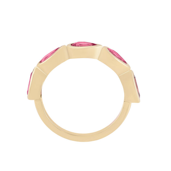 Pear Shape Pink Tourmaline Ring
