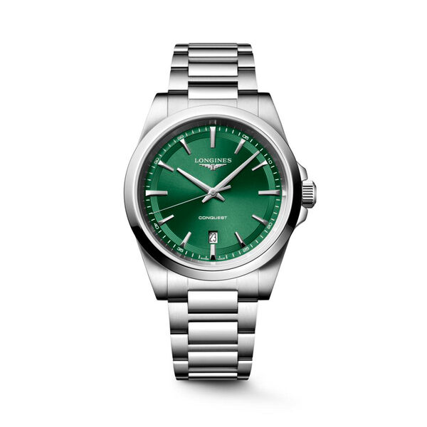 Conquest Quartz 41 mm Stainless Steel