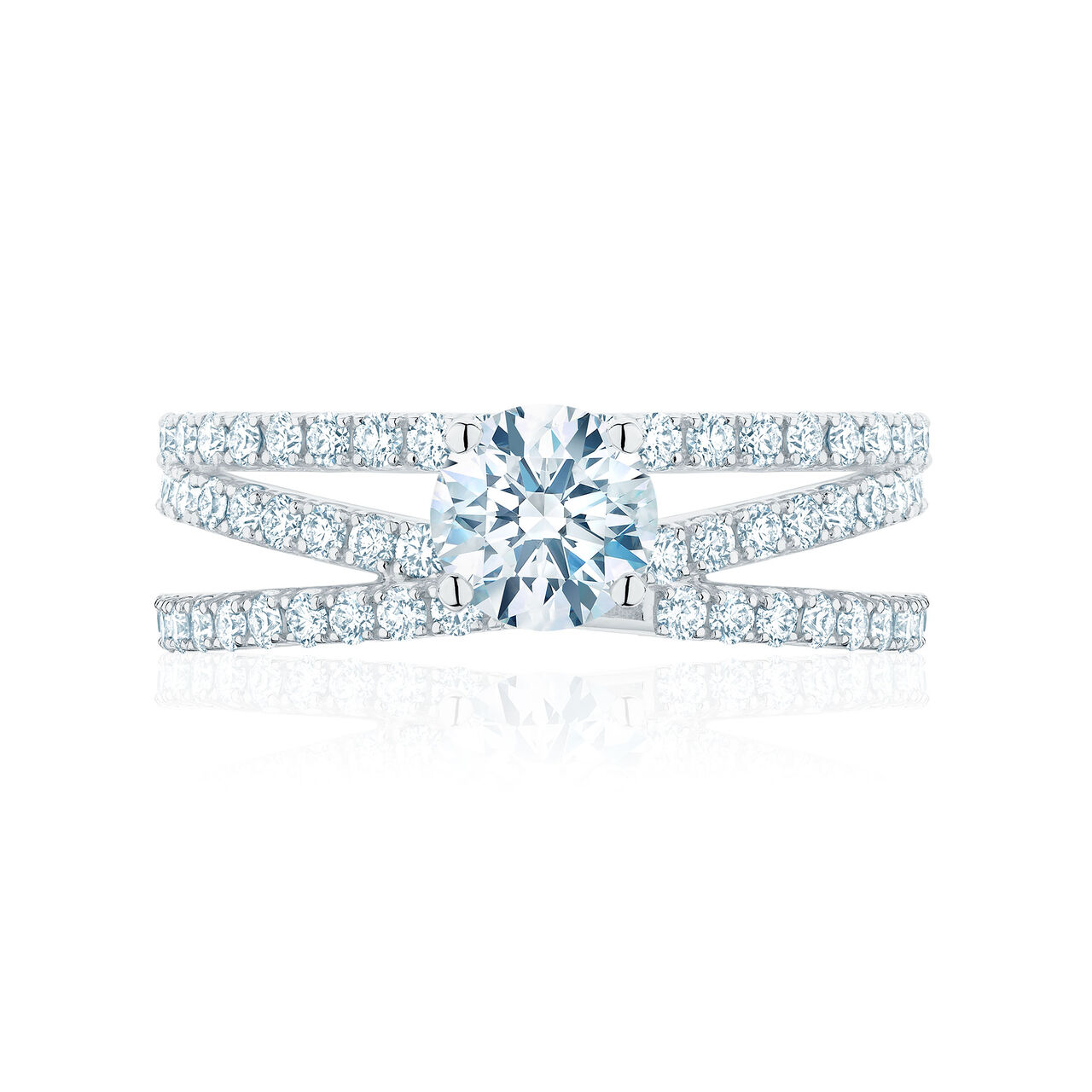 bijoux birks rosee du matin infinity diamond engagement ring image number 0