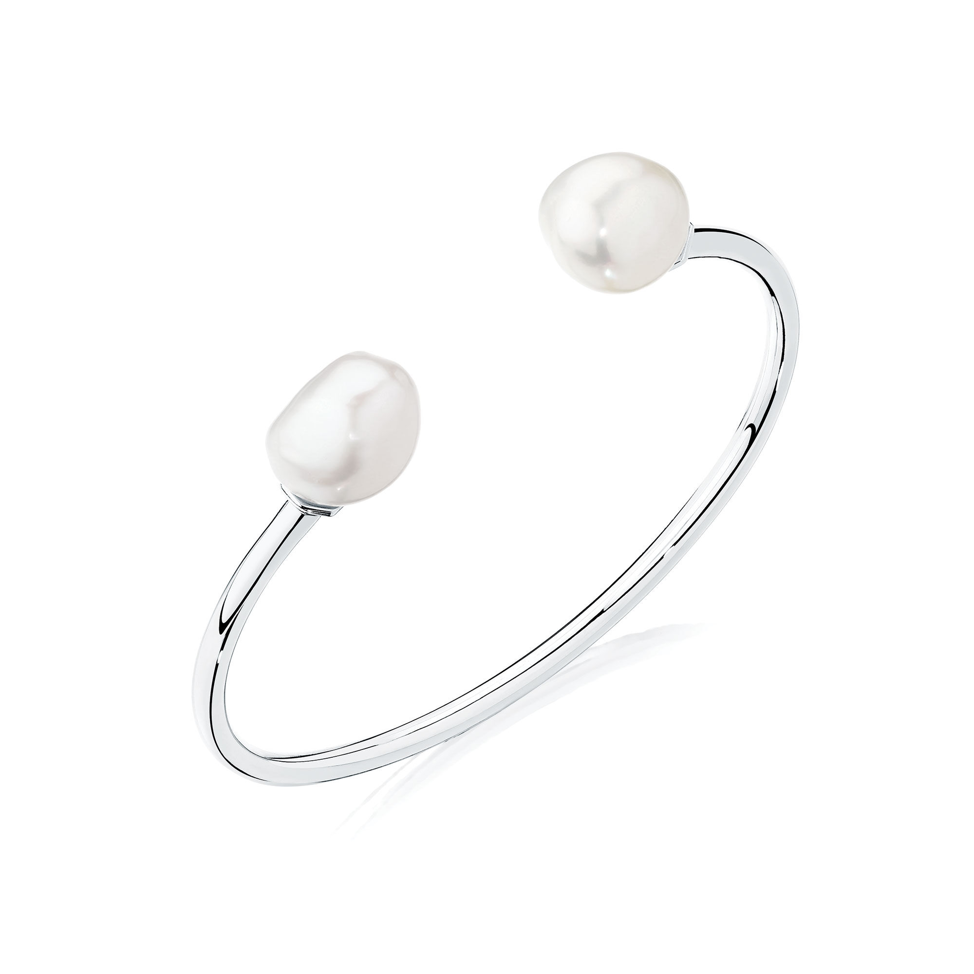Pearl sales cuff bracelet