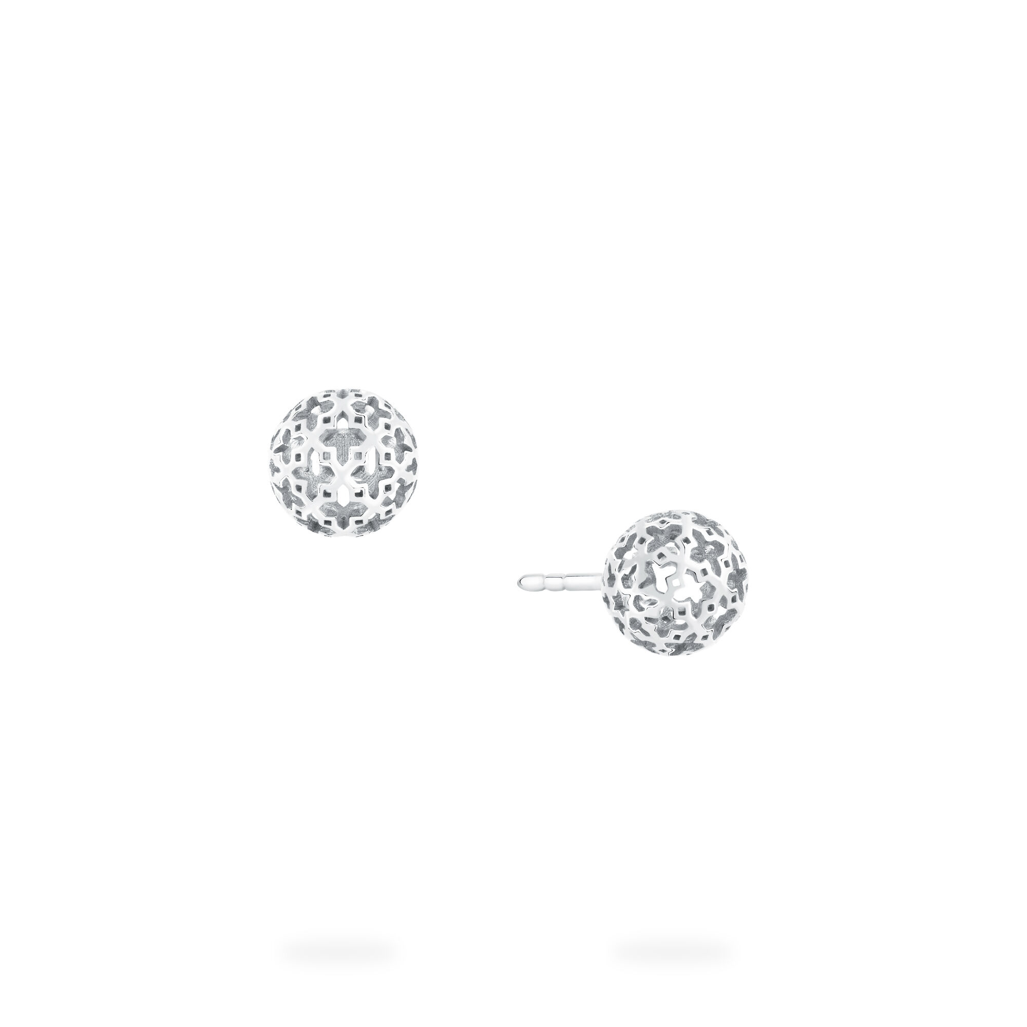 Earrings with balls on both sides hotsell