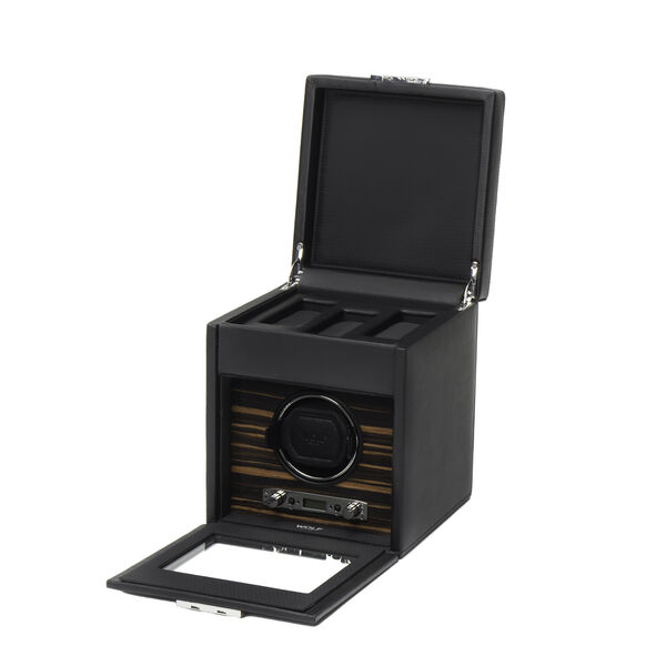 Remontoir de montre Roadster 1 pièce avec rangement noir