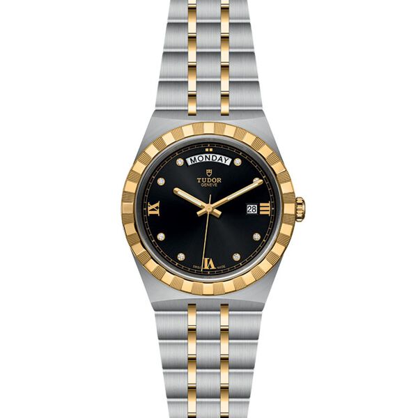 Royal Automatic Day-Date 41 mm Yellow Gold, Stainless Steel and Diamond