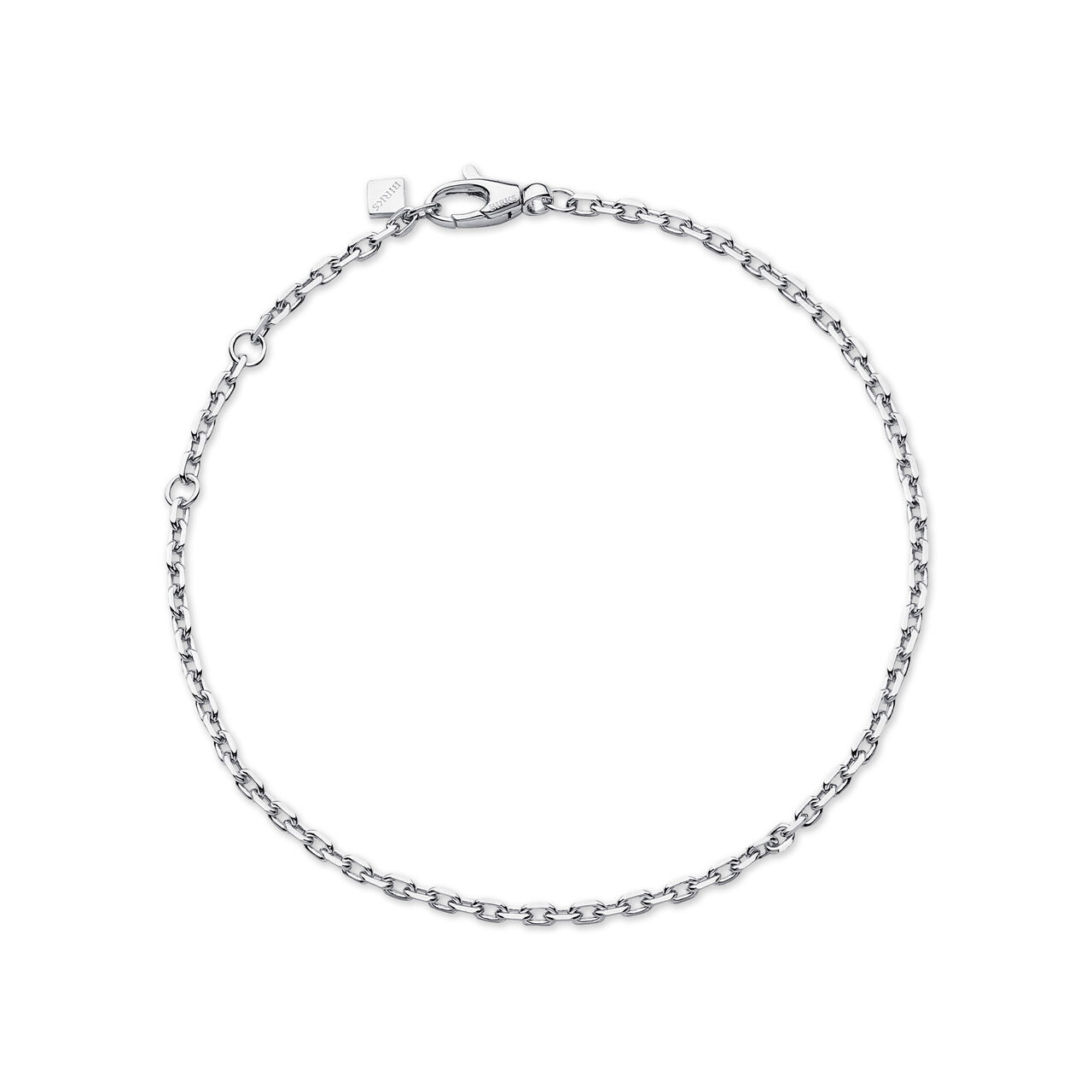 Birks Essentials Sterling Silver Diamond-Cut Chain Bracelet image number 0