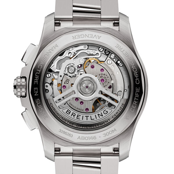 Avenger B01 Automatic Chronograph 42 mm Stainless Steel