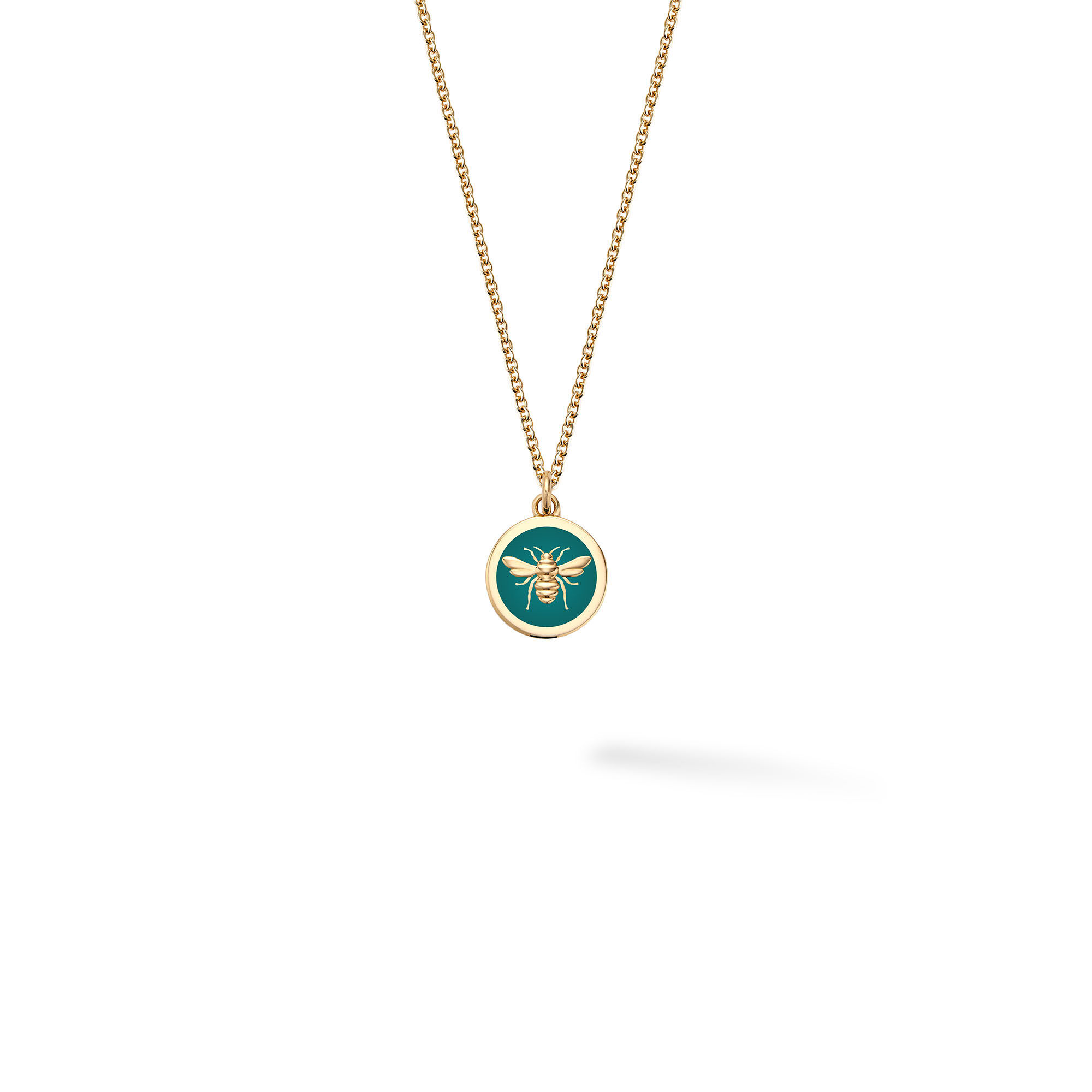 Enamel sales bee necklace