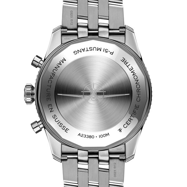 Classic AVI P-51 Mustang Automatic Chronograph 42 mm Stainless Steel