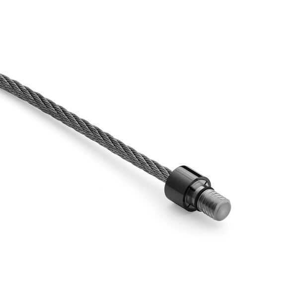 Bracelet câble en céramique polie 7g
