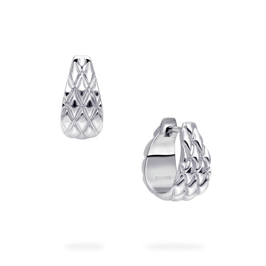 Birks Essentials Silver Serpent Hoops, 15MM image number 0