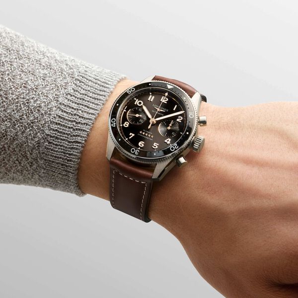 Spirit Flyback 42 mm chronograph automatique en acier inoxydable