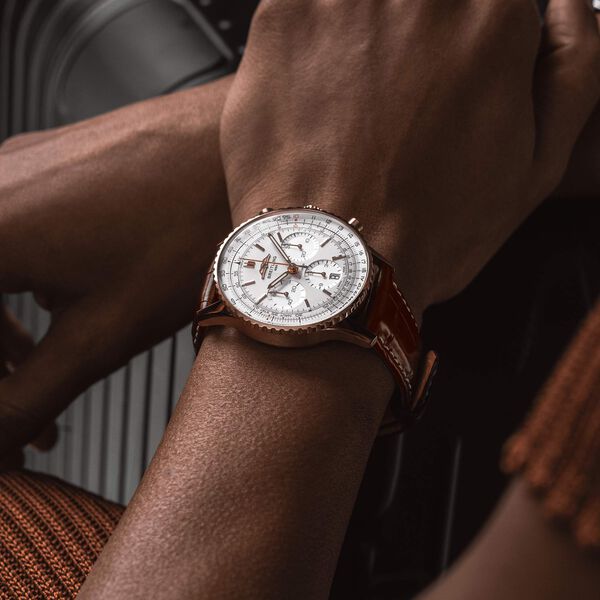 Navitimer B01 Automatic Chronograph 41 mm Red Gold