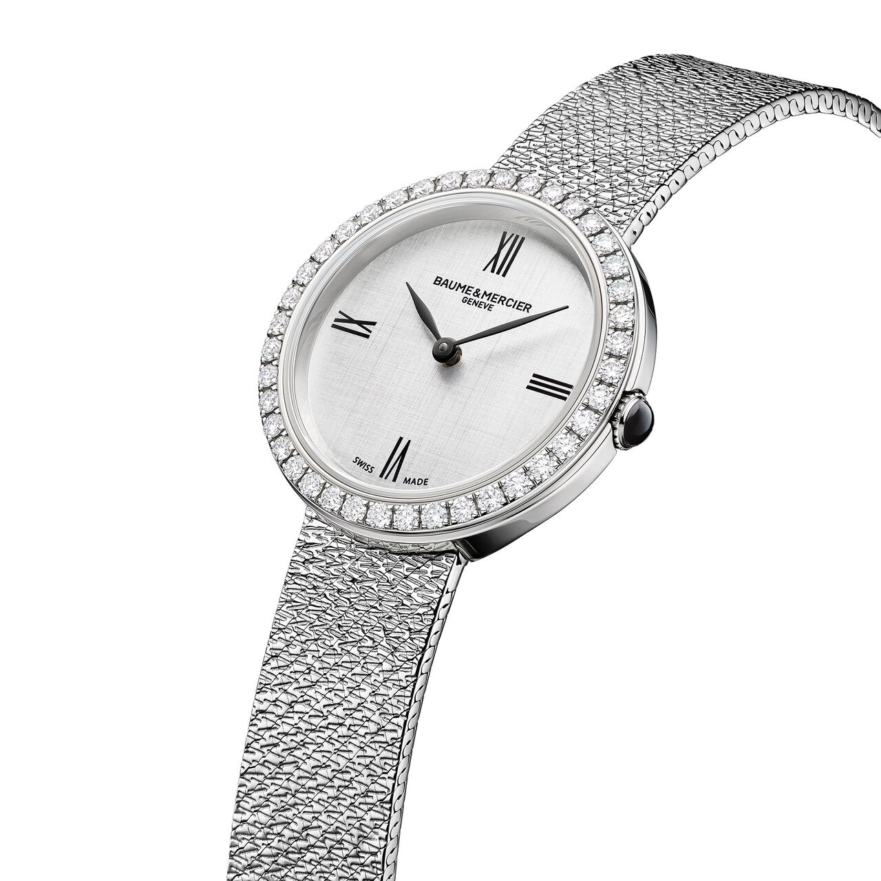 Baume & Mercier Joia Quartz 28 mm Stainless Steel and Diamond MOA10850  image number 1