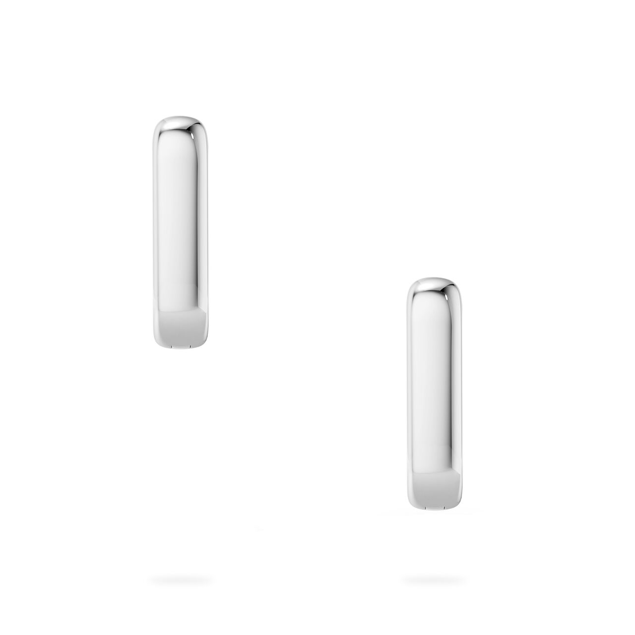 Birks Essentials Boucles d'oreilles huggie en argent, 22MM image number 1