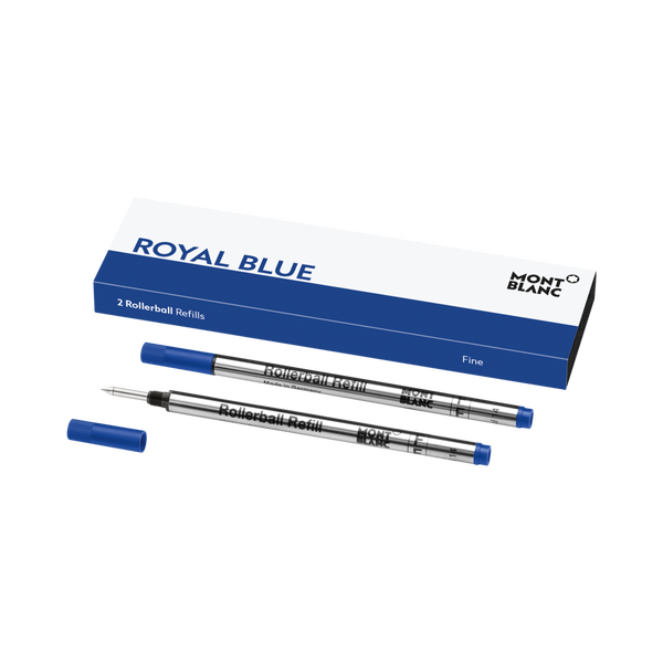 Recharges pour Rollerball bleu Fine