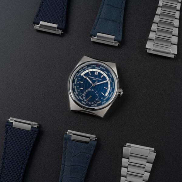 Highlife Manufacture 41 mm World Timer en acier inoxydable