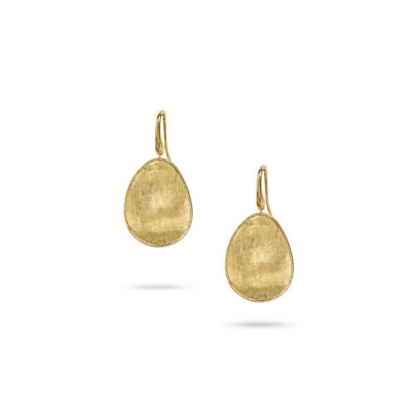Lunaria Yellow Gold Earrings