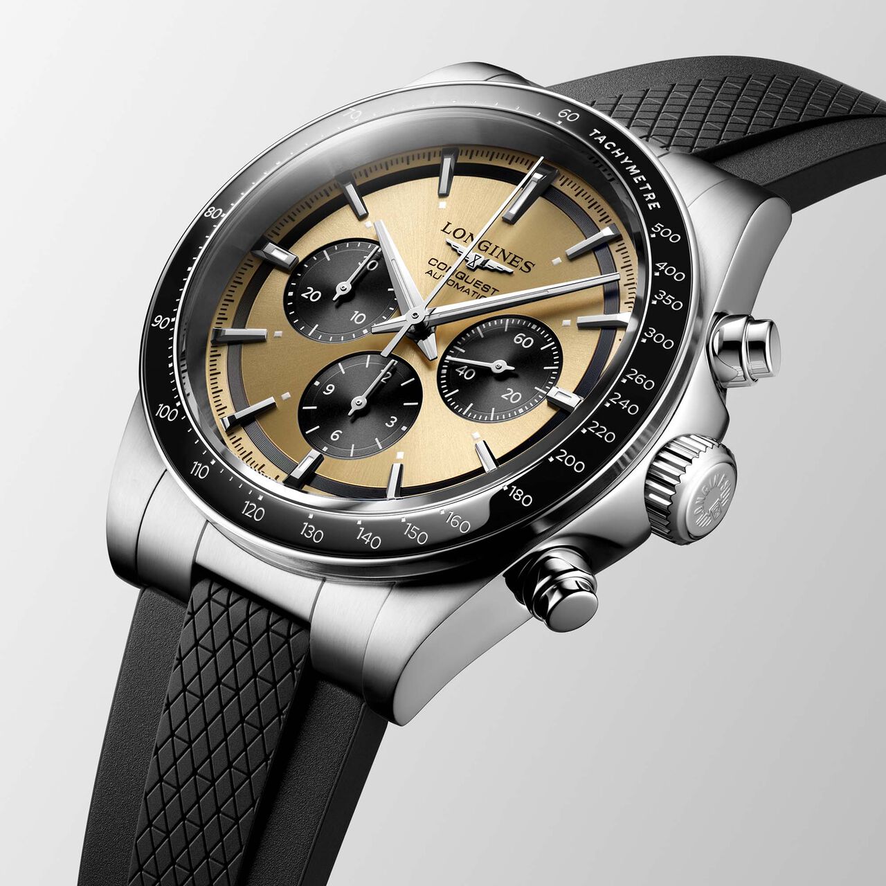 Longines Conquest Automatic Chronograph 42 mm Stainless Steel L3.835.4.32.9 image number 1