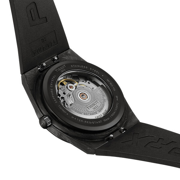 PRX 40 mm automatique carbone et acier inoxydable PVD