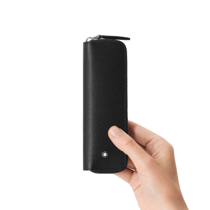 Sartorial Black Single Pen Pouch
