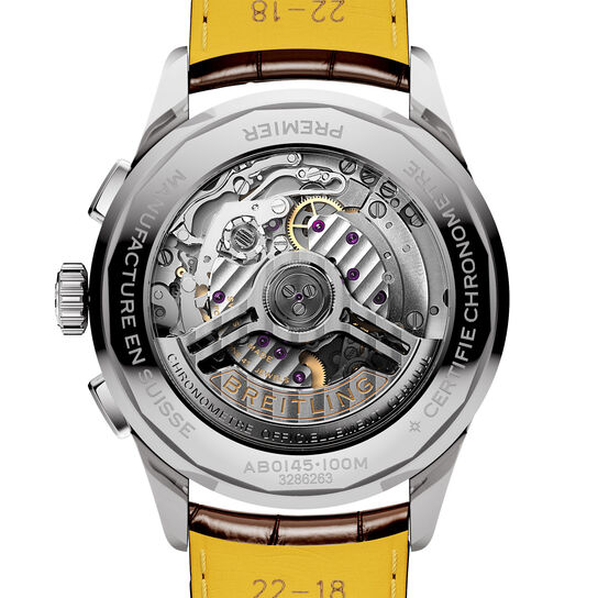 Breitling Premier BO1 Chronograph Automatic 42 mm Stainless Steel Back image number 1