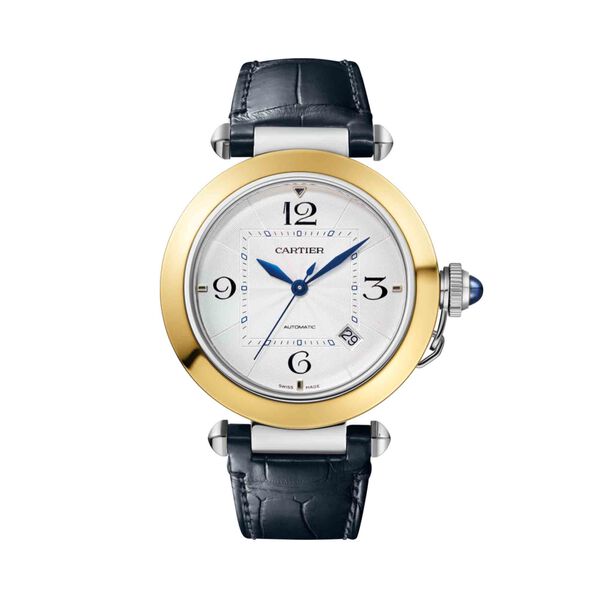 Pasha de Cartier Automatic 41 mm Yellow Gold and Stainless Steel