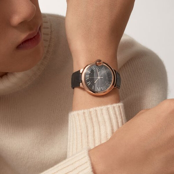 Ballon Bleu de Cartier 40 mm automatique en or rose
