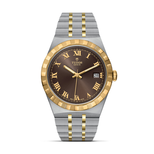 TUDOR Royal Automatic 38 mm Yellow Gold and Stainless Steel