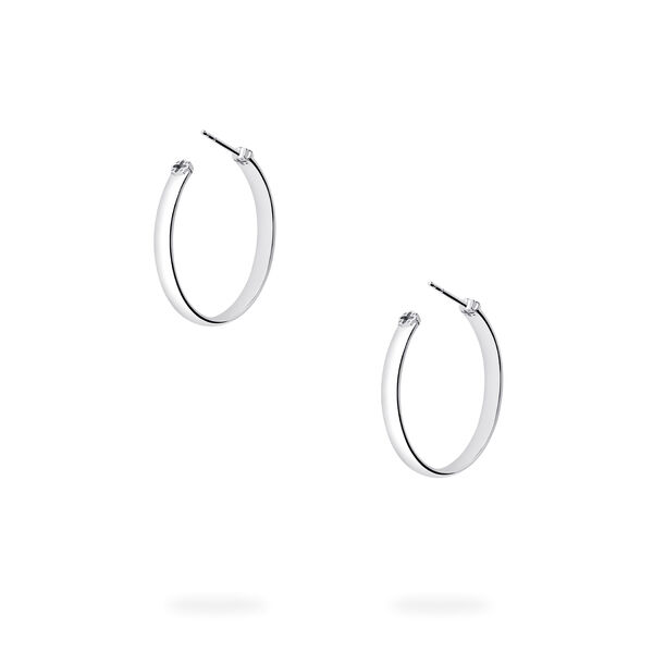 Boucles d'oreilles en argent, 30 mm