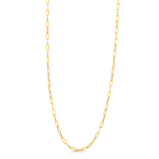 Roberto Coin Yellow Gold Chain Necklace 5310168AY image number 1