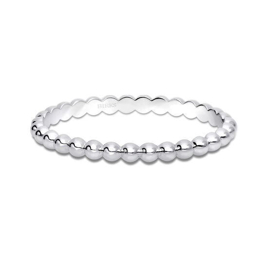 Silver Beaded Bangle, Small image number 0