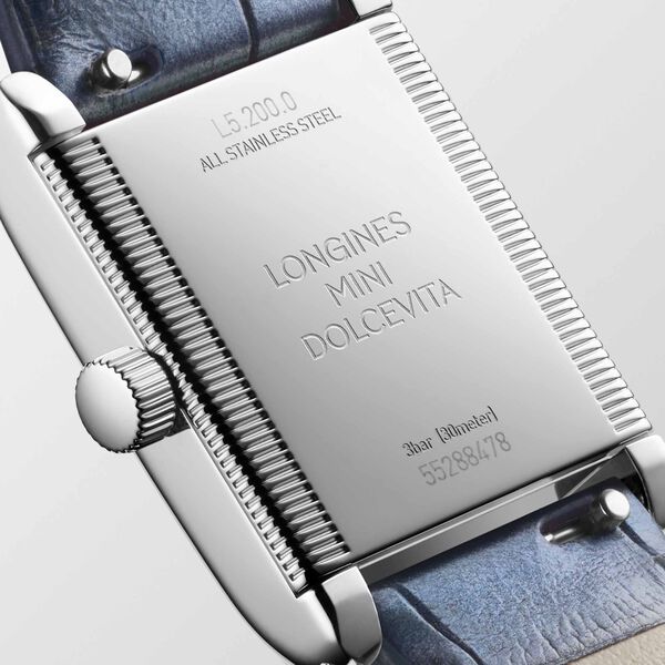 Mini DolceVita Quartz 21 X 29 mm Stainless Steel and Diamond