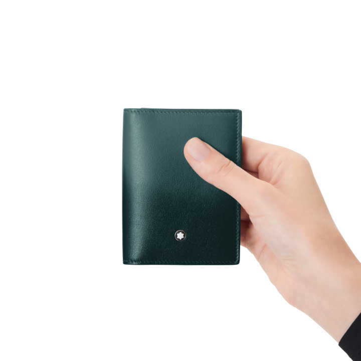 Sartorial Green 4 Card Holder