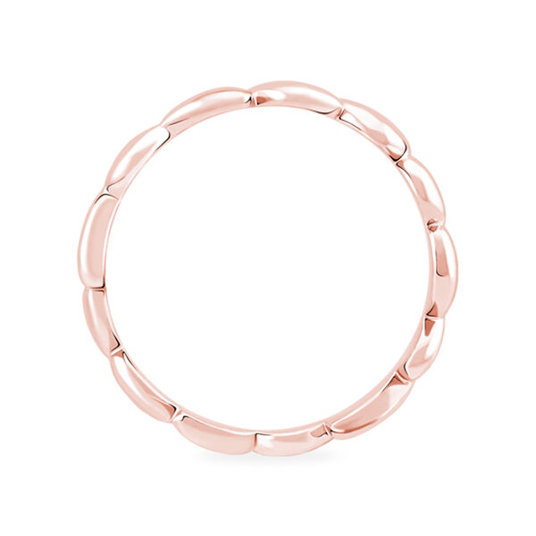 Stackable Rose Gold Pebble Ring