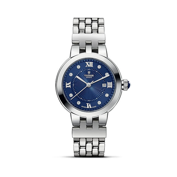 Clair de Rose Automatic 30 mm Stainless Steel and Diamond