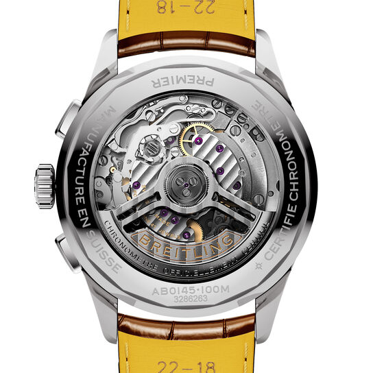 Breitling Premier BO1 Chronograph Automatic 42 mm SS AB0145371L1P1 Back image number 1