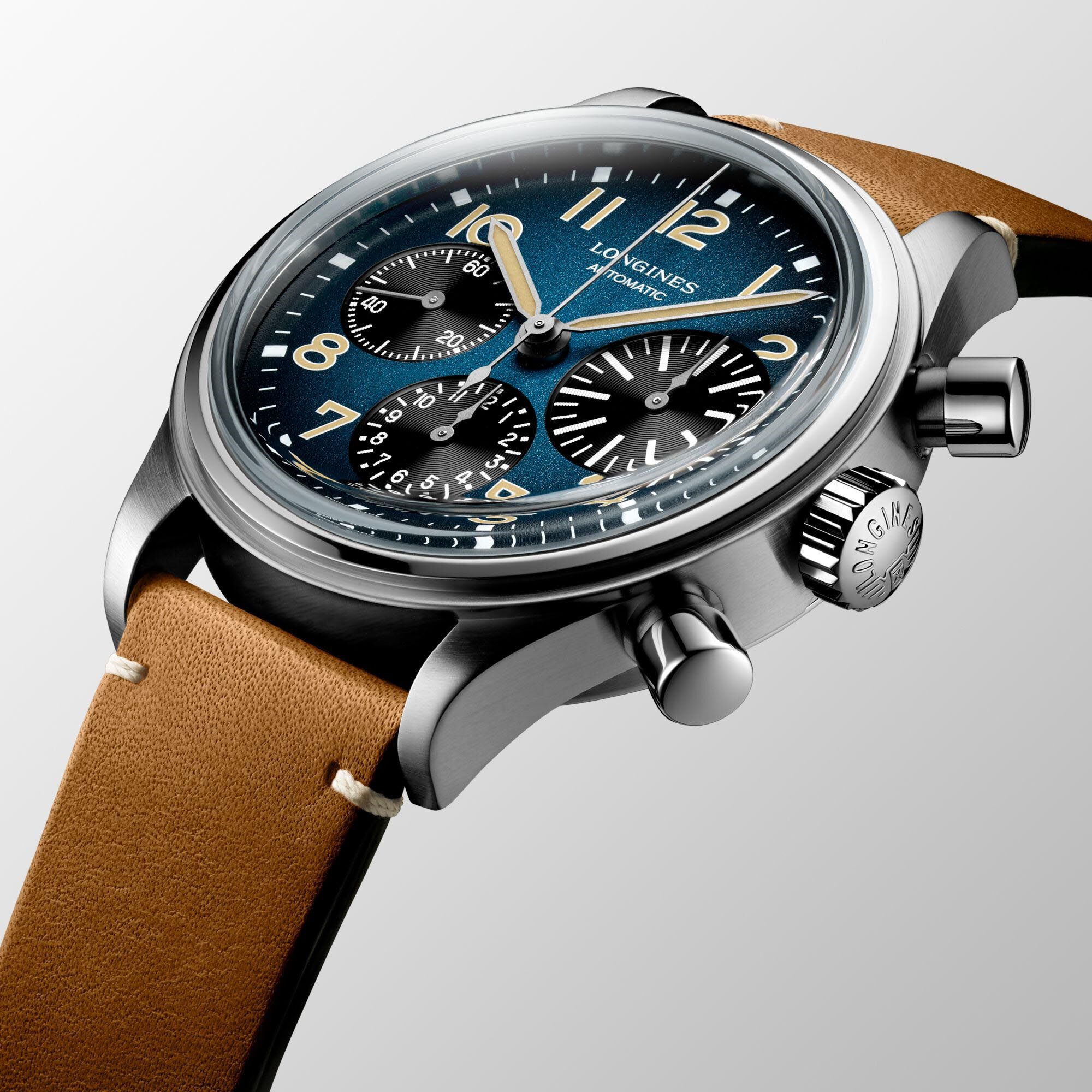 Longines avigation chronograph sales
